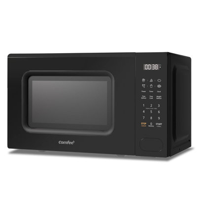 Living And Home 44cm 20m³ L External Accent Microwave with Sensor Cooking and Air Frying Capability