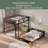 Metal Bunk Bed/Metal Loft Bed,Separable Bunk Beds,With Raised Security Fence-184640642-184640641