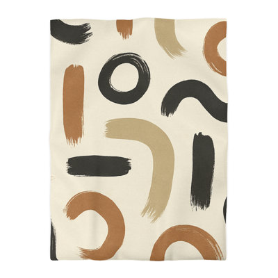 Microfiber Duvet Cover Boho Style, Design 71