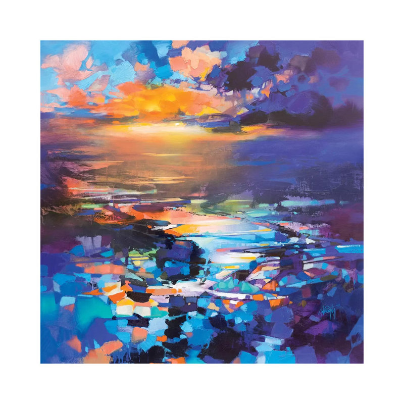 «Hope Resonates» par Scott Naismith - impression d'art graphique, H 12 po x l 12 po x P 1,5 po, Toile tendue, Pas de tapis
