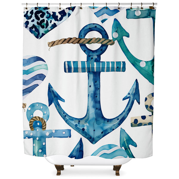 Rosecliff Heights Vidette Shower Curtain | Wayfair