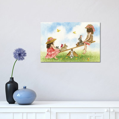 SeeSaw 1 Piece Wrapped Canvas Wall Art