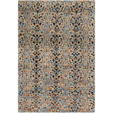 Castilla Hand Tufted Wool Blue/Gold Area Rug
