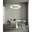 Luminaire suspendu rond 1 lumière DEL Transitional