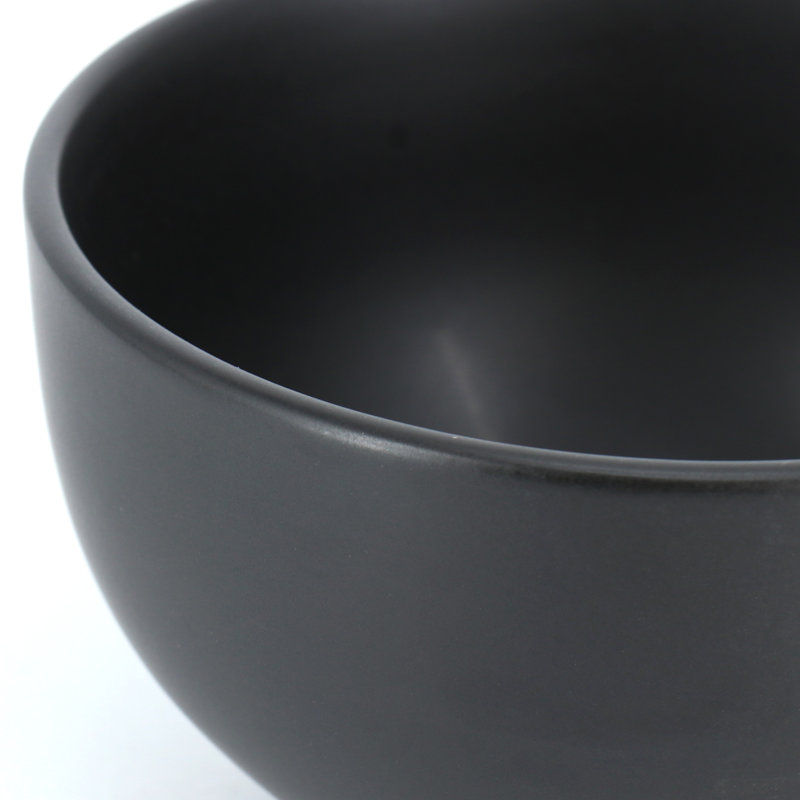 Service de table rond 12 pièces HomeStyle Divertissant Everyday Plus, Noir