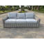 Sommer 91.3'' Polyethylene (PE) Wicker Outdoor Sofa-1101067105