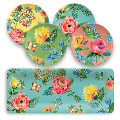 Piece Melamine Dinnerware Set - Service for 4