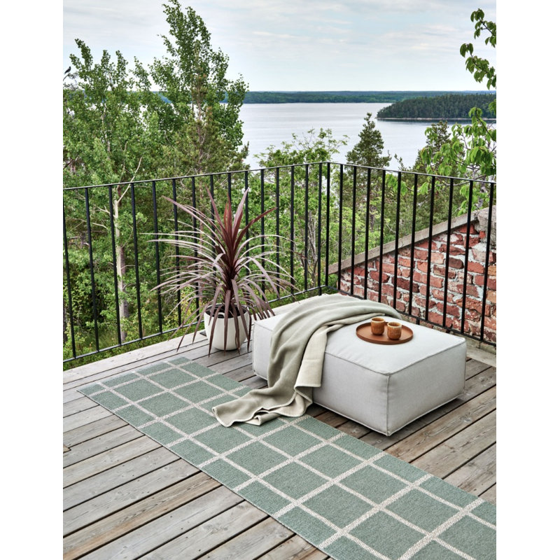 Ada Geometric Area Rug in Gray/Ivory, Rectangle 2'3" x 3'3"