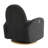 360 Swivel and Glider Recliner Chair-Black-888595334