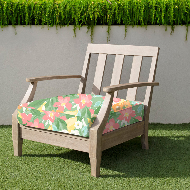 Coussin d'extérieur à cordon, L 25 po x P 25 po
