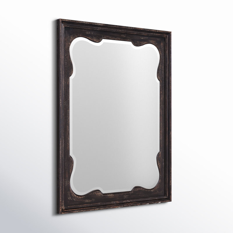 Rectangle Accent Mirror, Molasses