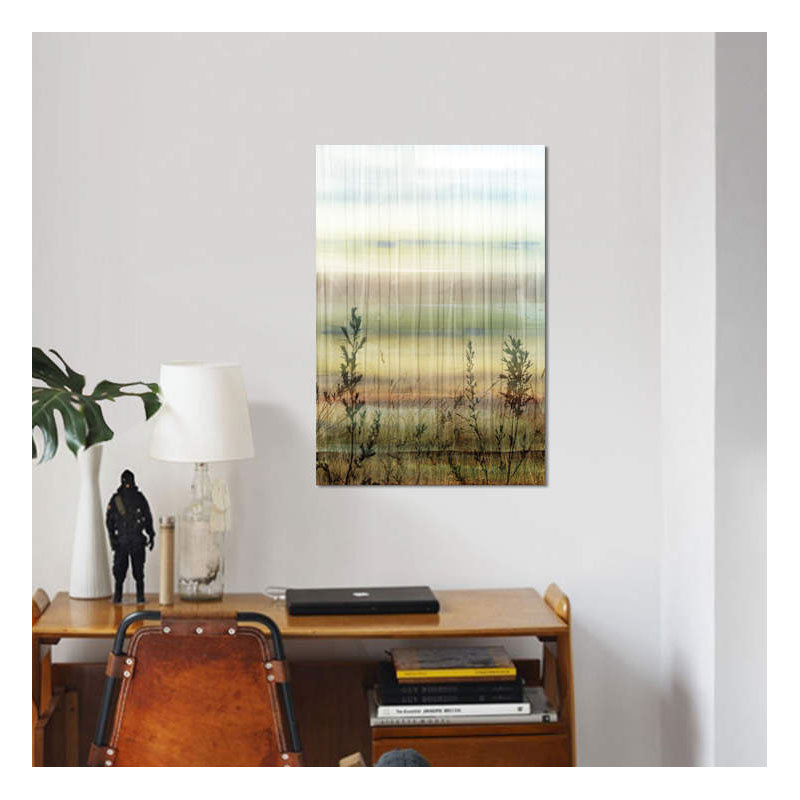 « blé fields », impression sur toile, H 26 po x l 18 po x P 1,5 po