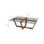 Jecory Cross Legs Coffee Table-1108672489