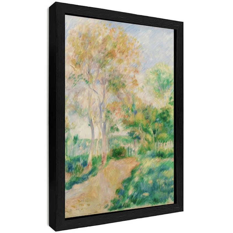 Reproduction d'art sur toile encadrée prête à accrocher, H 11 po x l 9 po