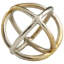 Jacks In Orbit Sphere Abstract Decorative Object-1606819281