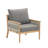 Rydell Acacia Outdoor Lounge Chair-1666807928