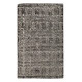 Hand Woven Cotton and Wool Geometric Area Rug