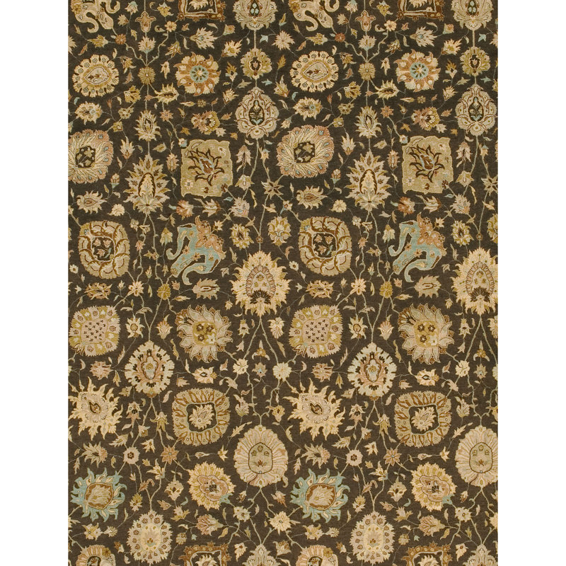 Wool Oriental Area Rug, Rectangle 8' x 10'