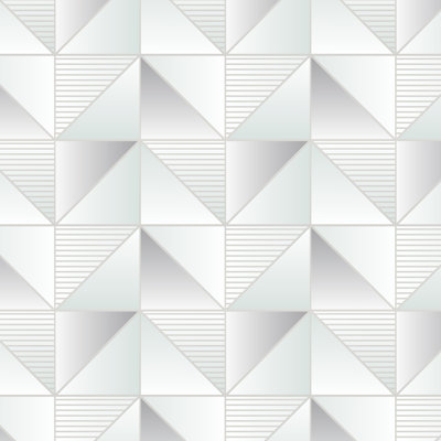 Vinyl Geometric Wallpaper Roll