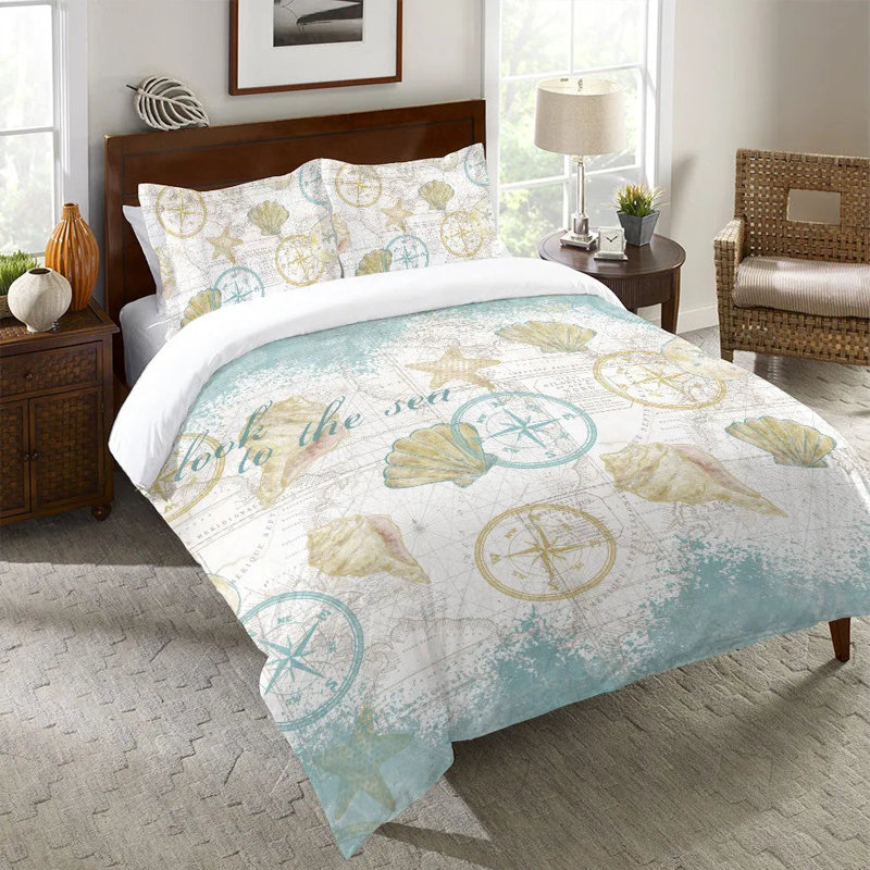 Housse de couette Look to the Sea, Housse de couette pour lit simple