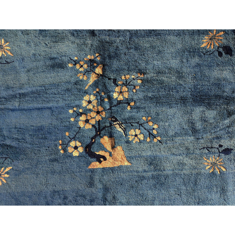 Tapis antique chinois surdimensionné antique