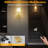 QINER Dimmable LED Wall Sconce Set Of 2, Battery Operated Wall Lights With Remote Control, Timer, Wireless Wall Lamp For Bedroom, Hallway, Stairs