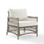 Chaise de patio avec coussins Borgen