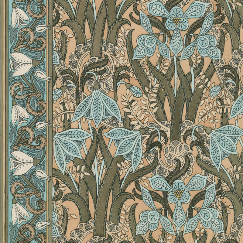 Nouveau motif de textile I, H 20 po x l 20 po x P 1,25 po