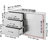 38.3'' Stainless Steel Drop-In Door & Drawer Combo