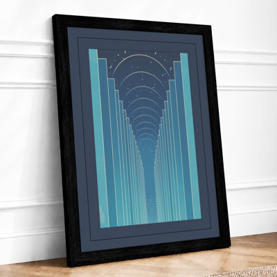 Infinite Passage Industrial - Framed Print