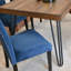 Ensemble de salle à manger 7 pièces, table à manger en épingle à cheveux avec 6 chaises -1695267395-1690134320