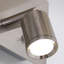 Puccio Steel LED Plug-in Armed Sconce