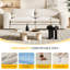 Canapé-lit convertible 3-en-1 93 po Camel Teddy-133711092