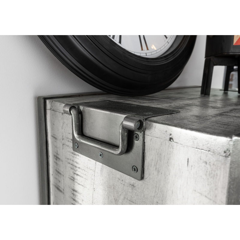 Heavy Industry Curio Cabinet, Grey