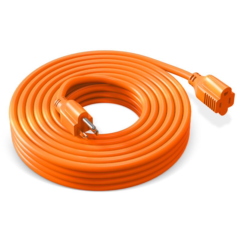 Outdoor Extension Cord, 9.50" H x 1.75" W x 3.75" D