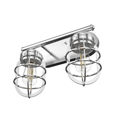 Starklake 2 - Light Dimmable Black Vanity Light