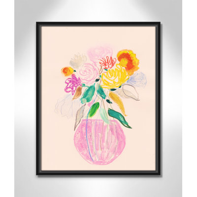 Simple Floral I Print by Bea Dina
