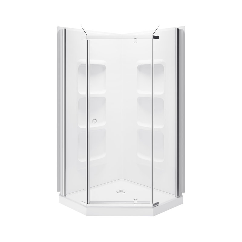 Ensemble de douche néo-angle 40 po x P 40 po x H 75 po