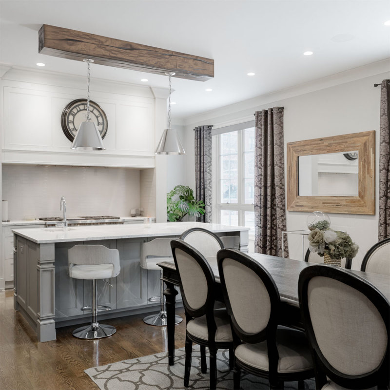 Premium Hickory Faux Wood 8' Riverwood Ceiling Beam