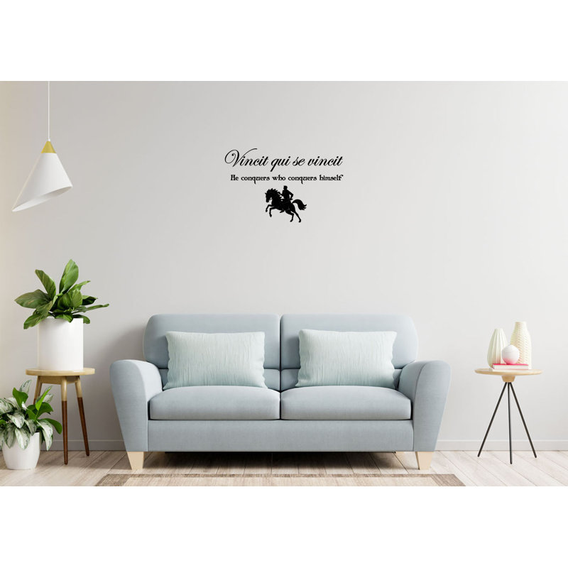 Text & Numbers Non-Wall Damaging Wall Decal