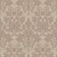 Rococo Relief - Red Clay Wallpaper