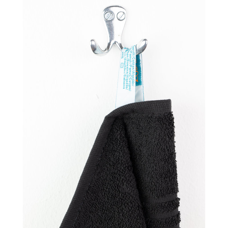 Lightweight Hand Towel, Black