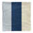 Metallic Silver/Navy Blue/Cream
