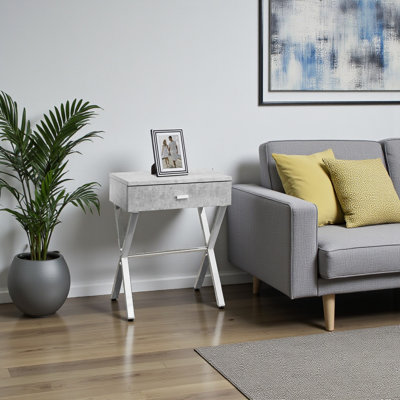 Table de bout Gino Grey