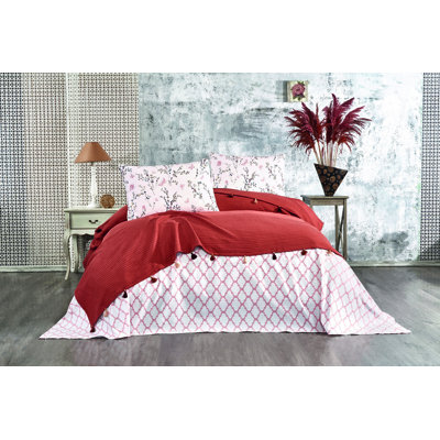 Cotton Geometric Shapes Quilt Set