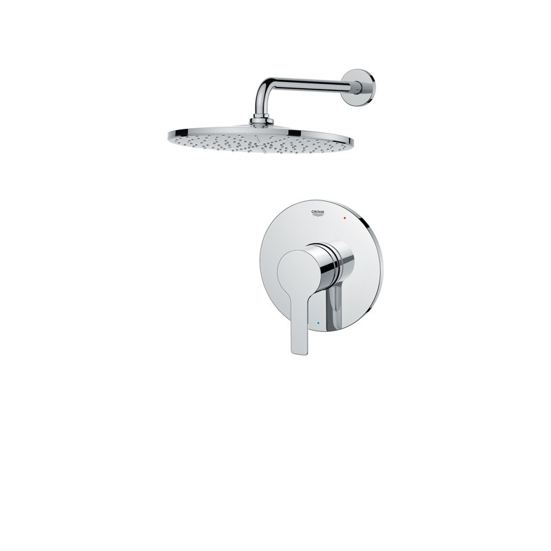Lineare™ Shower Faucet with Rough-in Valve, Grohe Chrome