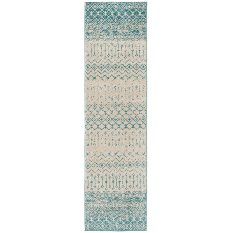 Somerville Geometric Indoor Rug, Runner 2'7" x 10'