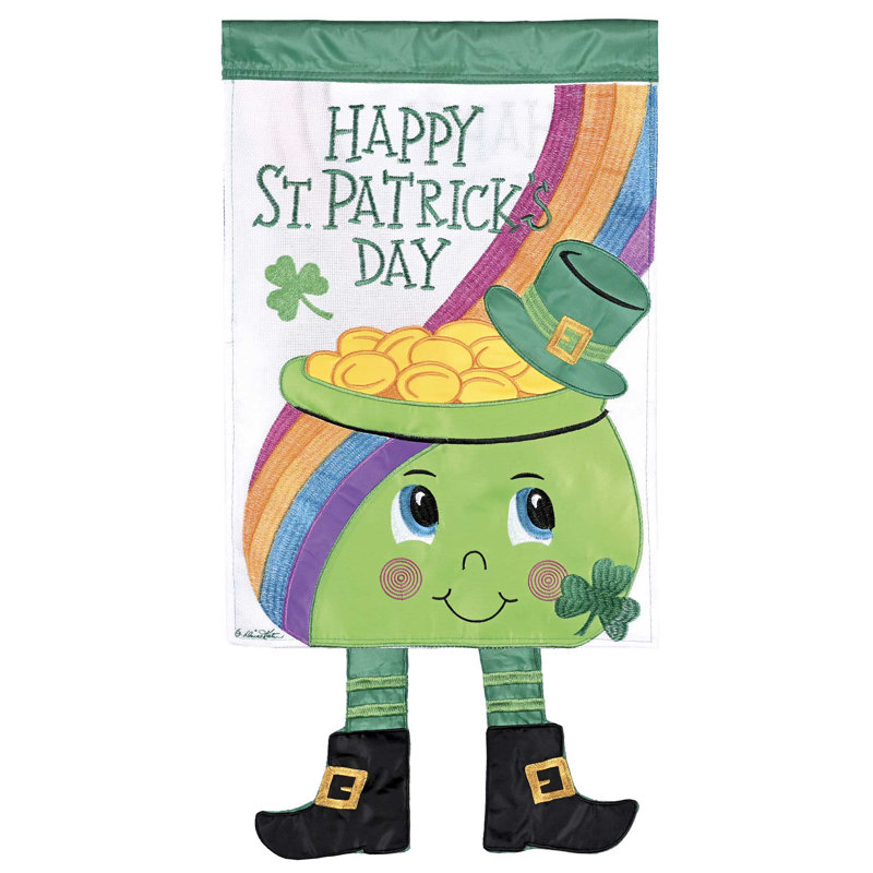 Crazy Leg Pot of Gold 13 x 18