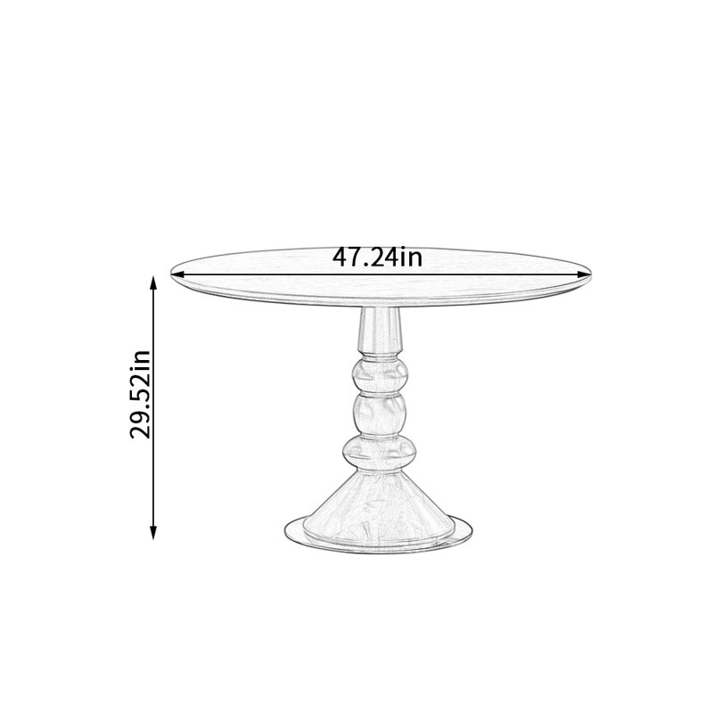 Norma, 29.52"H x 47.24"L x 47.24"W