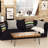 Solid Wood Top Coffee Table